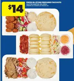 Real Canadian Superstore FRESH IN-STORE PREPARED TACO KITS offer