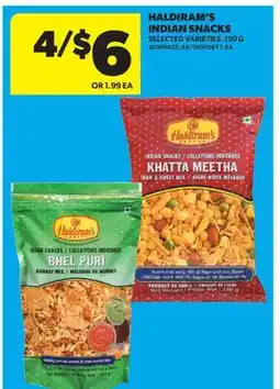 Real Canadian Superstore HALDIRAM'S INDIAN SNACKS offer