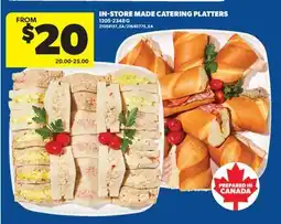 Real Canadian Superstore IN-STORE MADE CATERING PLATTERS offer