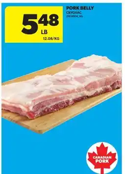 Real Canadian Superstore PORK BELLY offer