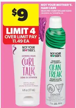 Real Canadian Superstore NOT YOUR MOTHER'S HAIR CARE offer