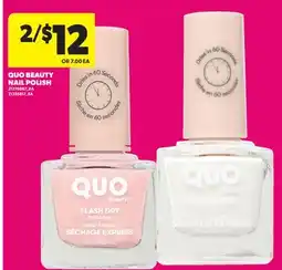 Real Canadian Superstore QUO BEAUTY NAIL POLISH offer