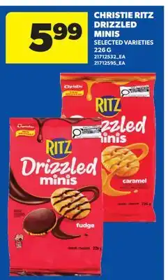 Real Canadian Superstore CHRISTIE RITZ DRIZZLED MINIS offer