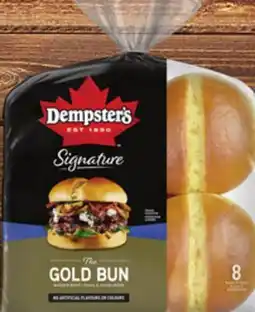 Walmart Dempster's Signature hot dog or hamburger buns offer