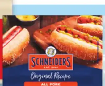 Walmart Schneiders Original Recipe wieners offer