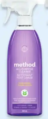 Walmart Method all-purpose cleaners offer