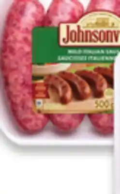 Walmart Johnsonville breakfast or dinner sausages offer