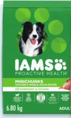 Walmart IAMS dry dog food offer