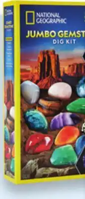 Walmart NATIONAL GEOGRAPHIC jumbo gemstone kit offer