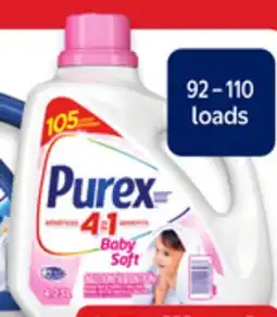 Walmart Purex laundry detergent offer
