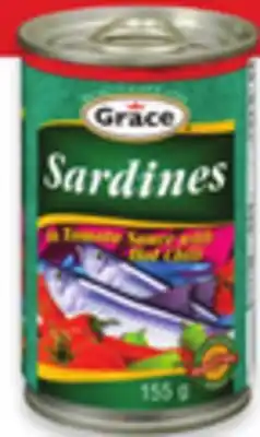 Walmart Grace sardines in tomato sauce offer