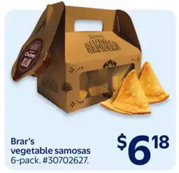 Walmart Brar's vegetable samosas offer