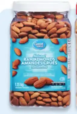 Walmart Great Value Cashews or Almonds offer