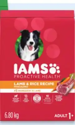 Walmart IAMS dry dog food offer
