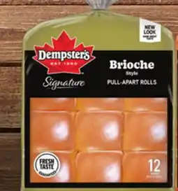 Walmart Dempster's pull-apart rolls offer