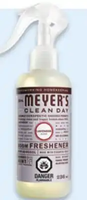 Walmart Mrs. Meyer's Clean Day room freshener spray offer