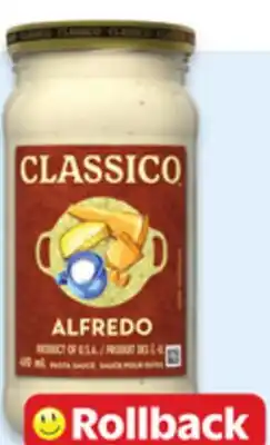 Walmart Classico pasta sauce offer