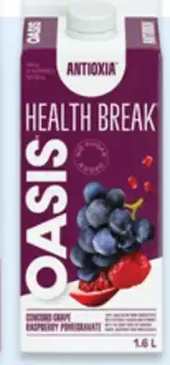 Walmart Oasis juice or Smoothie offer