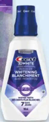 Walmart Crest 3D White deep stain remover whitening rinse offer
