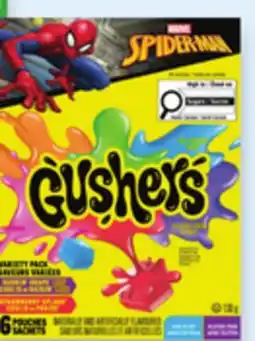 Walmart Gusher fruit snacks offer