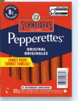 Walmart Schneiders Pepperettes offer