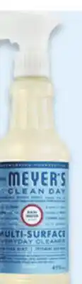 Walmart Mrs. Meyer's Clean Day multi-surface cleaners offer