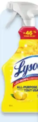 Walmart Lysol disinfectant cleaner offer