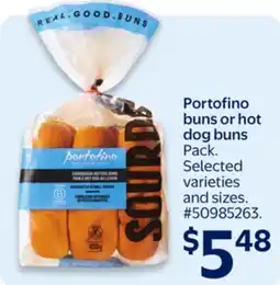 Walmart Portofino Buns or Hot Dog Buns offer