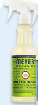Walmart Mrs. Meyer's Clean Day multi-surface cleaners offer