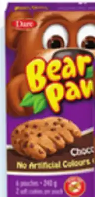 Walmart Bear Paws cookies offer