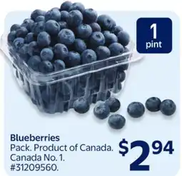 Walmart Blueberries offer