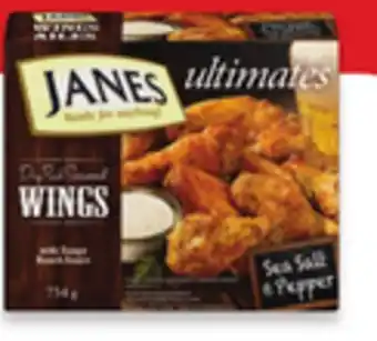 Walmart Janes Ultimates chicken wings offer