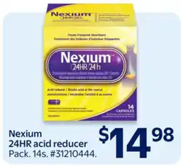 Walmart Nexium 24HR Acid Reducer offer