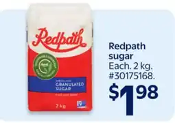 Walmart Redpath sugar offer