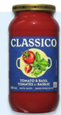 Walmart Classico pasta sauce offer