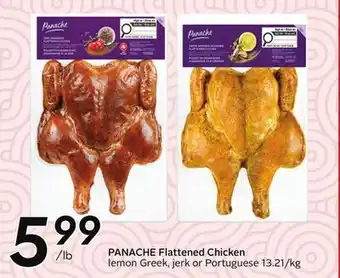 Sobeys Flattened Chicken offer