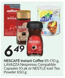 Sobeys Instant Coffee offer