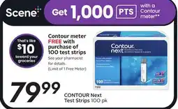 Sobeys Next Test Strips offer