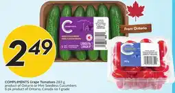Sobeys COMPLIMENTS Grape Tomatoes offer