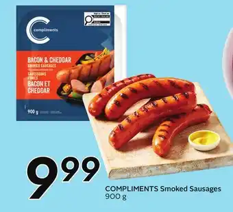 Sobeys COMPLIMENTS Smoked Sausages offer