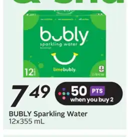 Sobeys Sparkling Water offer