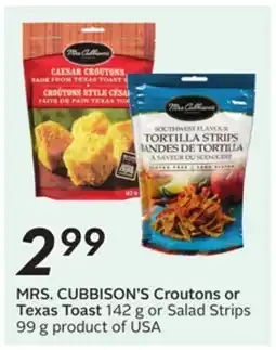 Sobeys Croutons or Texas Toast offer