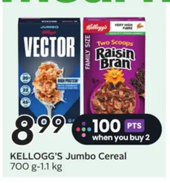 Sobeys Jumbo Cereal offer