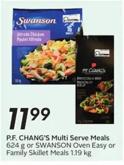 Sobeys Multi Serve Meals offer