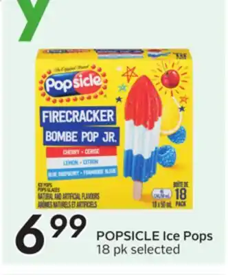 Sobeys Ice Pops offer