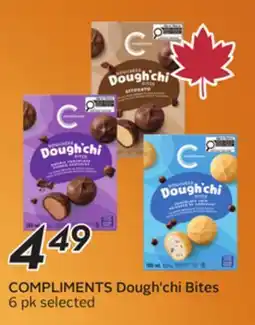 Sobeys COMPLIMENTS Dough'chi Bites offer