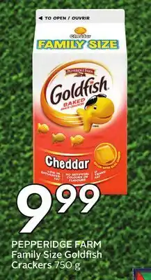Sobeys Family Size Goldfish Crackers offer