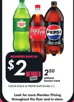 Sobeys Soft Drinks offer