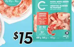 Sobeys COMPLIMENTS Cooked Shrimp in Ring or Bag with Sauce offer
