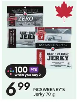 Sobeys Jerky offer